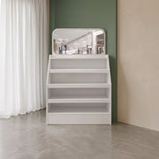 Storanish White Salon Product Display Stand