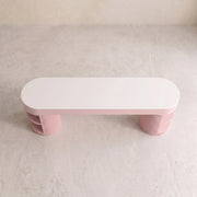 Storaty Premium Fluted Manicure Table with Storage