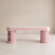 Storaty Premium Fluted Manicure Table with Storage