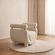 Stylara Cream Beige Pedicure Chair