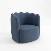 Swaisara Deep Slate Blue Pedicure Chair