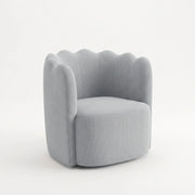 Swaisara Soft Silver Grey Pedicure Chair