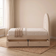 Swaria Oatmeal Beige Kids Single Bed