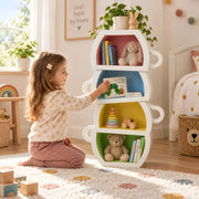 Tazzina Cup-Shaped Kids Bookcase & Storage Shelf