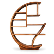 Tikkilona Wooden Bookshelf & Open Display Storage Unit