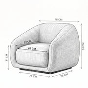 Tinkary Beige Pedicure Chair