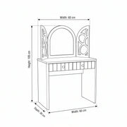Toyasty Kids Dressing Table with Mirror