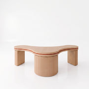 Triangy Premium Fluted Curved Manicure Table