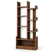 Trihandy Wooden Bookshelf & Open Storage Unit