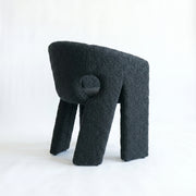 Twingle Premium Dark Green Bouclé Manicure Chair