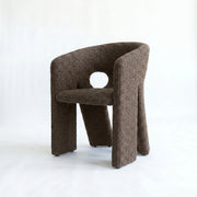 Twingle Premium Mocha Taupe Bouclé Manicure Chair