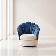 Umbriala Blue & Cream Manicure Chair