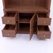 Vanya Premium Wooden Finish Home Pooja Mandir