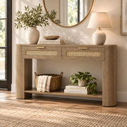 Vevolina Wooden Console Table