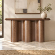 Wavypura Wooden Console Table