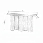Wavypura Wooden Console Table