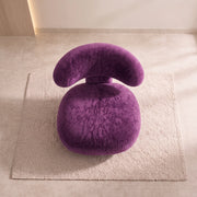 Wingsa Purple Modern Accent Chair