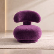 Wingsa Purple Modern Accent Chair