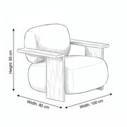 Wingsora Upholstered Accent Chair