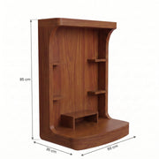 Aranya Premium Wooden Finish Home Pooja Mandir