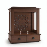 Aarav Premium Wooden Finish Pooja Mandir