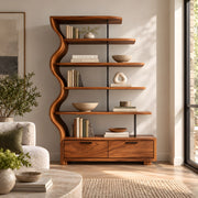 Xylomina Wooden Bookshelf & Display Storage Unit