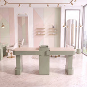 Zenovy Green Modern Manicure Table