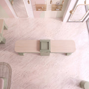 Zenovy Green Modern Manicure Table