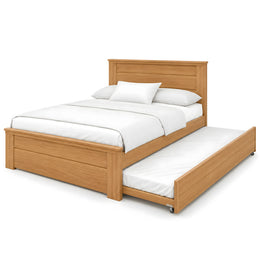 Zikroniya Wooden Kids Trundle Bed